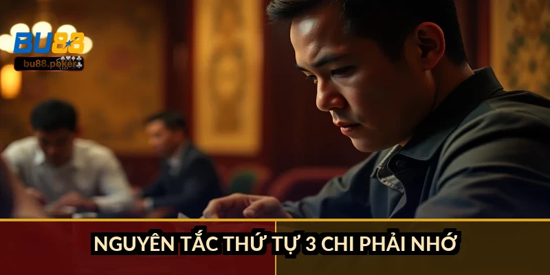 Nguyên tắc thứ tự 3 chi phải nhớ