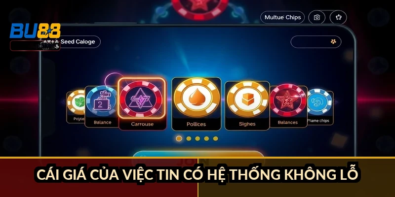 Cái giá của việc tin có hệ thống không lỗ