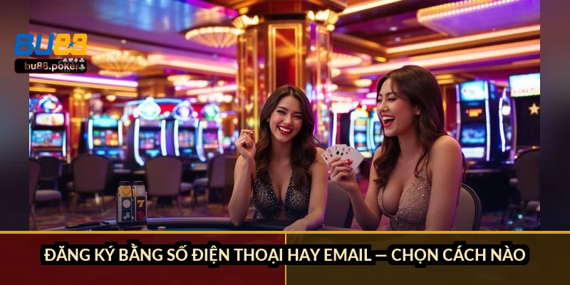 Đăng ký bằng số điện thoại hay email — chọn cách nào