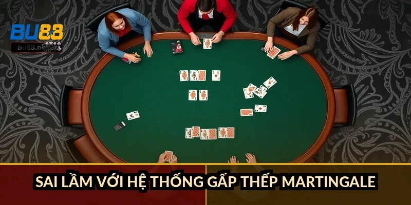 Sai lầm với hệ thống gấp thếp Martingale