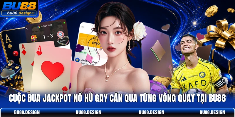 Cuộc đua jackpot nổ hũ gay cấn qua từng vòng quay tại BU88