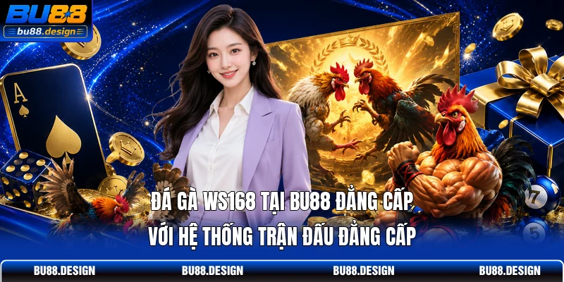 Đá gà WS168 tại BU88 đẳng cấp với hệ thống trận đấu đẳng cấp