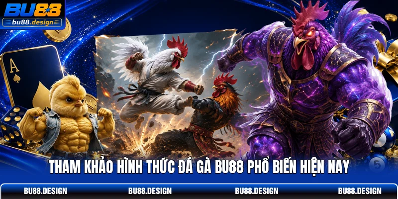 Tham khảo hình thức đá gà BU88 phổ biến hiện nay